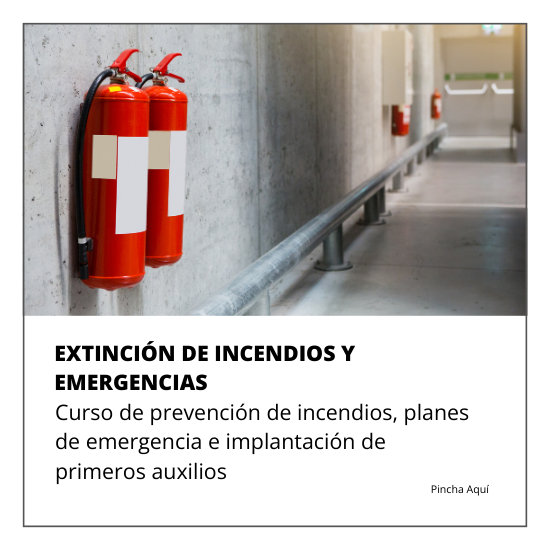 Curso de extinción de incendios en Málaga