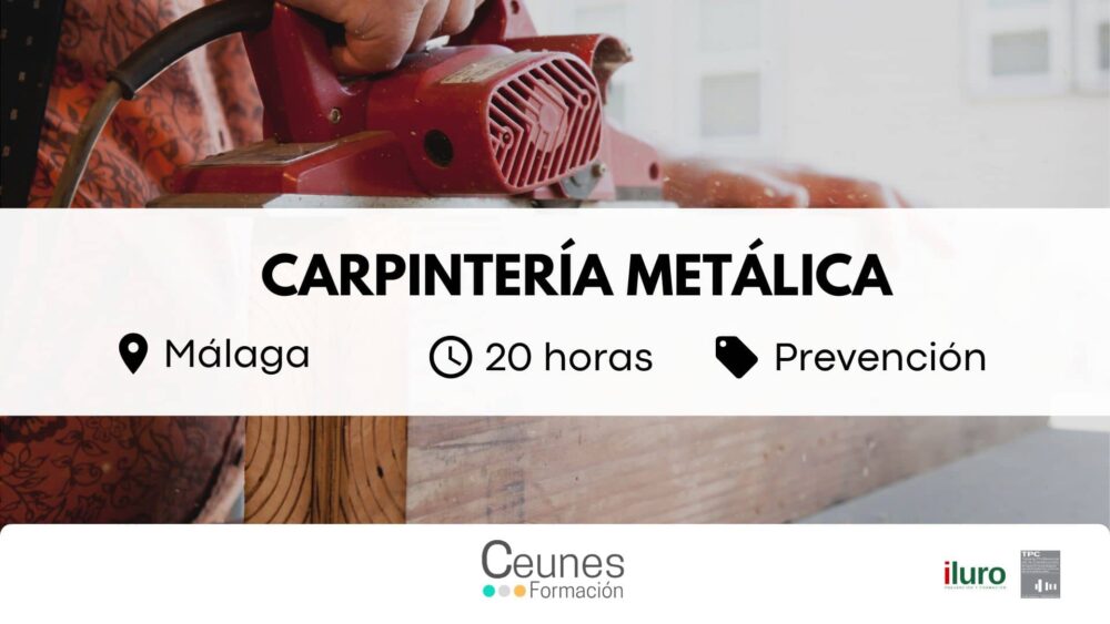 Carpintería metálica 20h