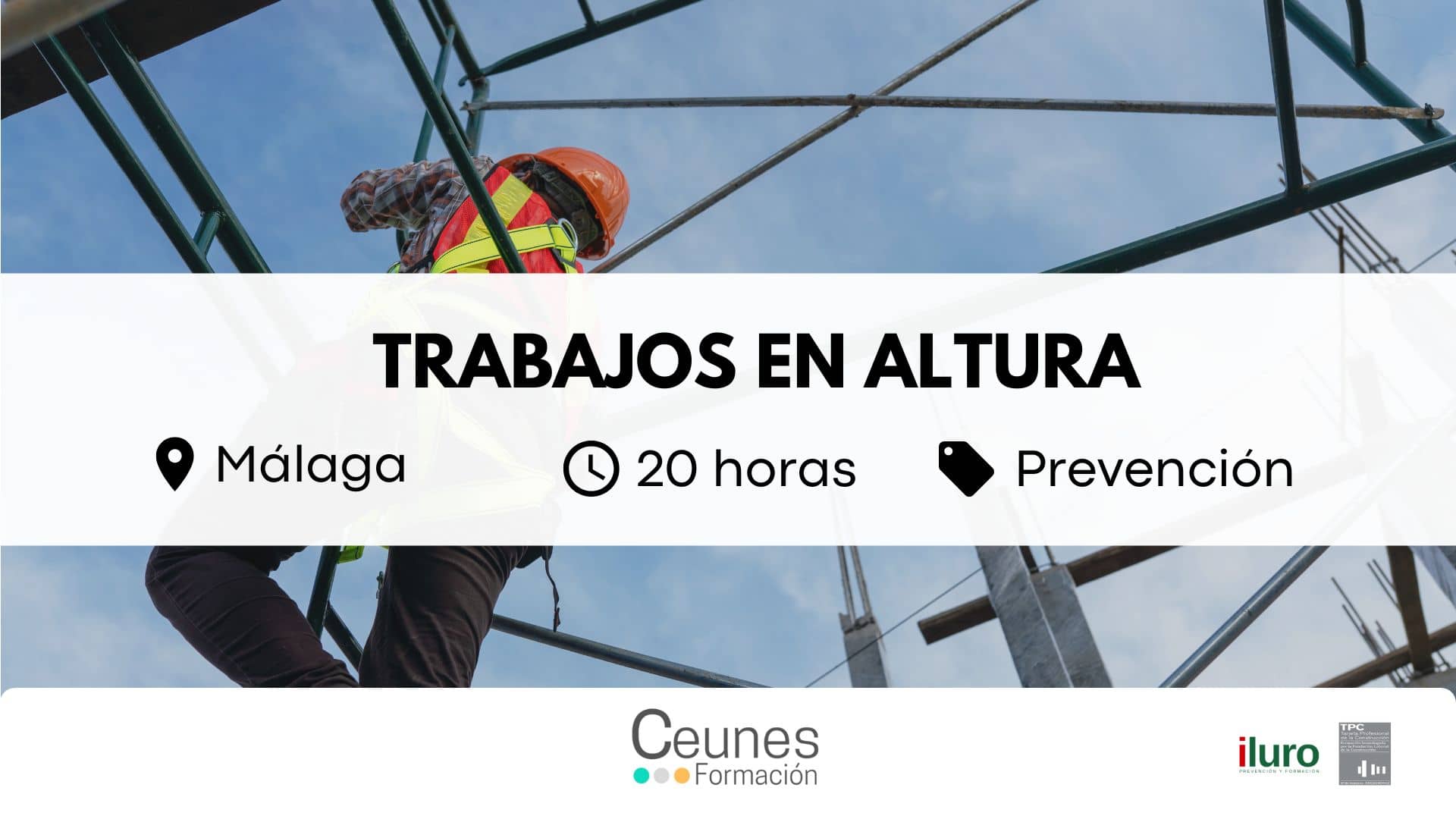 Curso de trabajos en altura