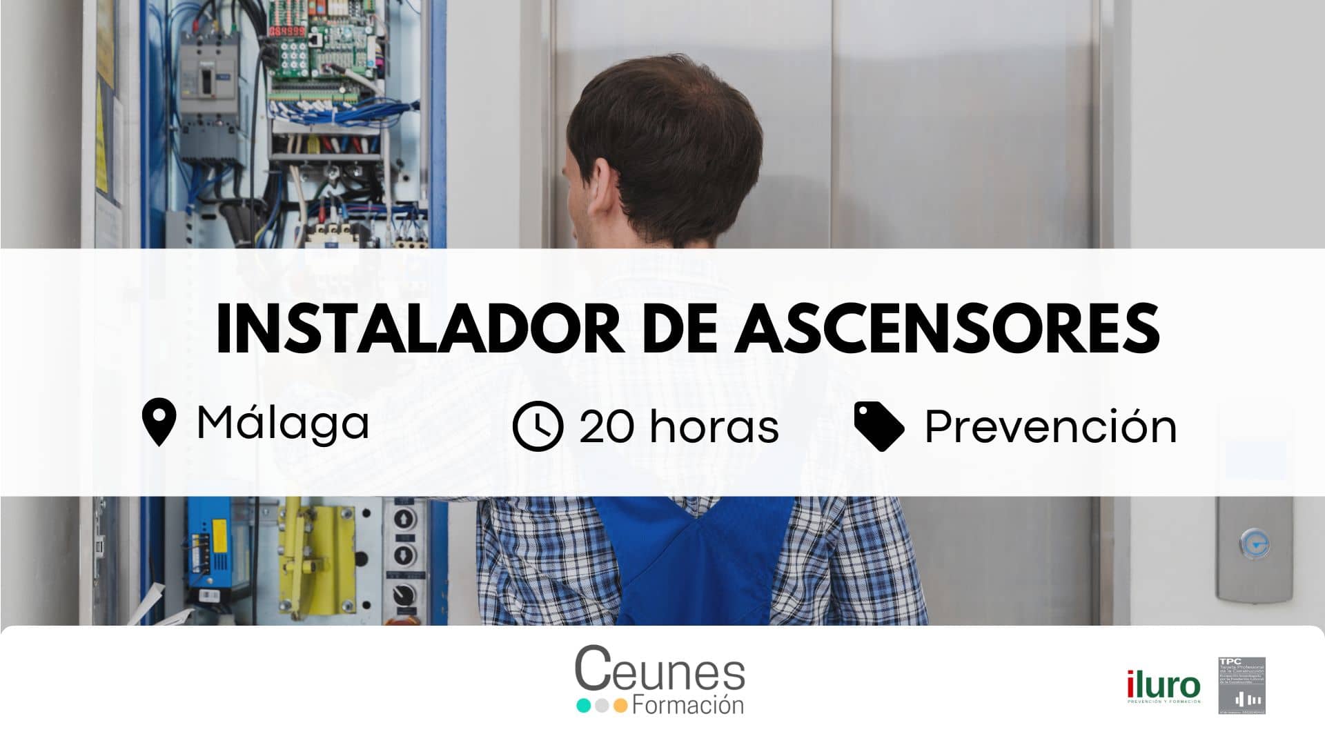 Curso instalador de ascensores