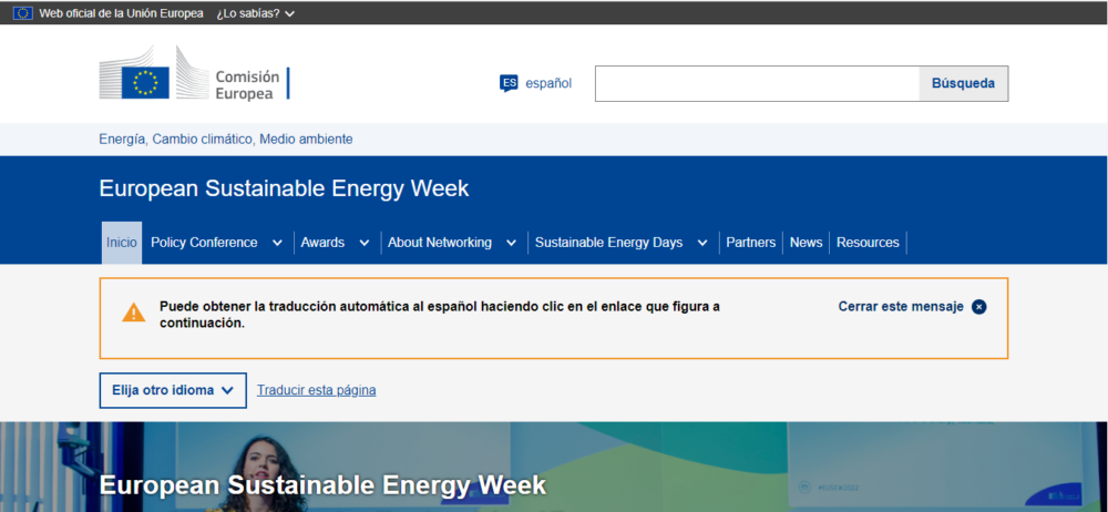 Semana Europea de Energía Sostenible